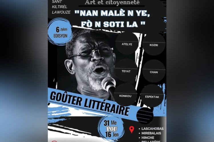Sant Kiltirèl Lawouze lance la sixième édition du festival Goûter Littéraire