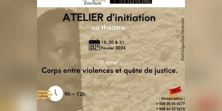 Initiation au théâtre : Les Ateliers Encriture lancent un appel aux intéressés !
