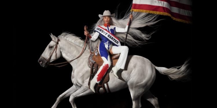 Cowboy Carter", le tout dernier album de Beyoncé en tête des hit-parades
