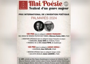 Prix international de l'invention poétique 2024 : Witerwan Kenley Jean et Iléus Papillon les grands gagnants !