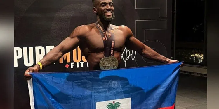 Deux médailles d'or pour l'Haïtien Joseph Woustong au FITLOG CLASSIC OPEN 2024