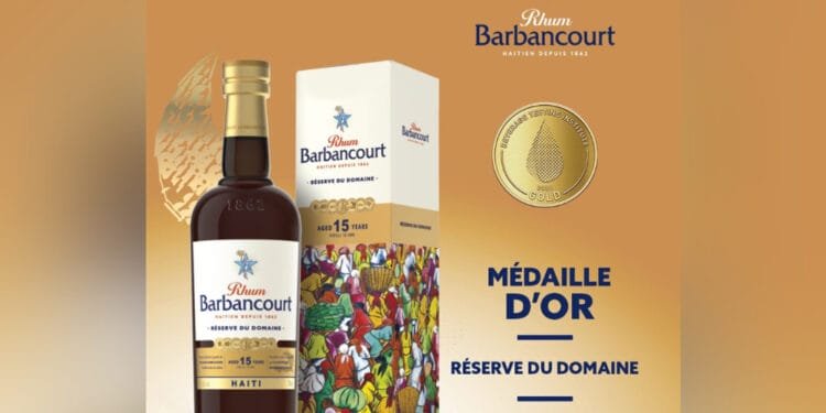 Encore deux 2 médailles d’or pour le Rhum Barbancourt