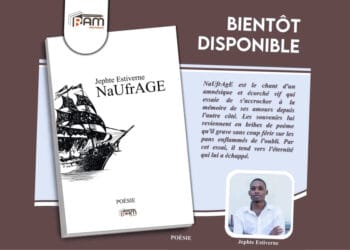 Naufrage le prochain recueil de poèmes de Jephte Estiverne