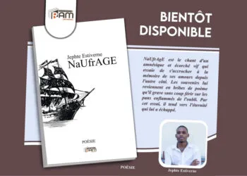 Naufrage le prochain recueil de poèmes de Jephte Estiverne