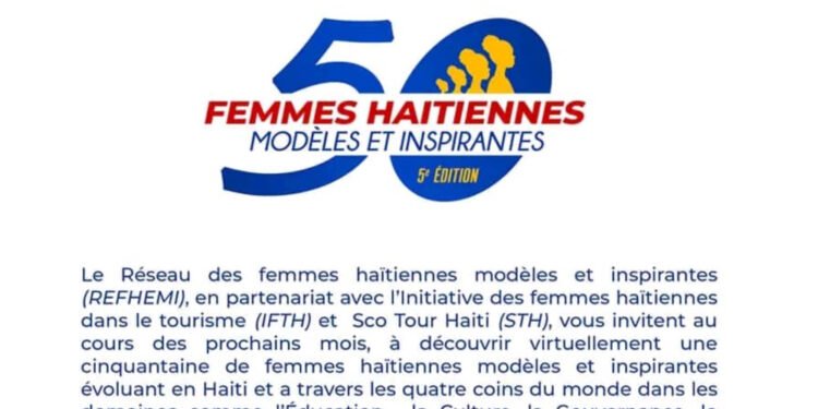 5e Cérémonie d’Hommage du REFHEMI en l’honneur à 50 femmes haïtiennes modèles et inspirantes