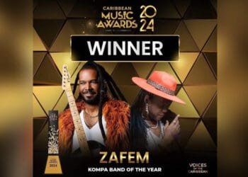 Zafèm désigné « konpa band of the year » aux Caribbean Music Awards