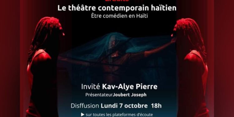 Le théâtre contemporain haïtien s'invite au podcast "Terre des Érudits" pour sa troisième saison