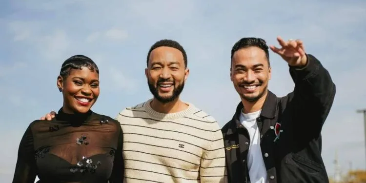 Safe Collaboration Entre Michael Brun, Rutshelle Guillaume Et John Legend à L'horizon