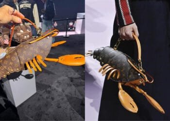 Louis Vuitton Frappe Fort Avec Un Sac En Forme De Homard à 18 000 €